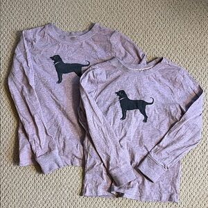 The Black Dog Kids Classic Long Sleeve Tee Shirts